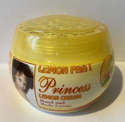 Princess Lemon  Paa! Ultimate Lemon Moisturising  Cream  - 250grs