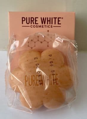 Pure White Rose Gold Mineral  Exfoliating Soap 150g
