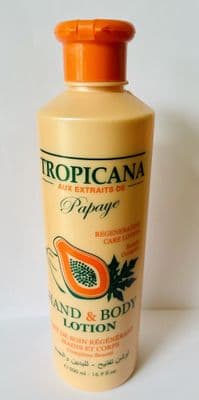 Tropicana Papaya  Moisturizing  Hand & Body Milk Care  Lotion - 500ml