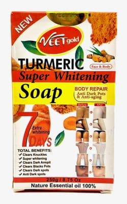Veetgold Turmeric Super Whitening Soap - 250g