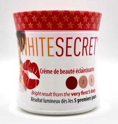 White Secret Lightening &  Bleaching Body Cream Fast Action - 320ml / 140ml