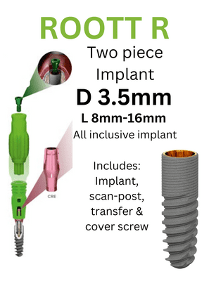 Lo Root Screw ROOTT Implants