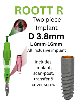 Root R Scan Body ROOTT Implants
