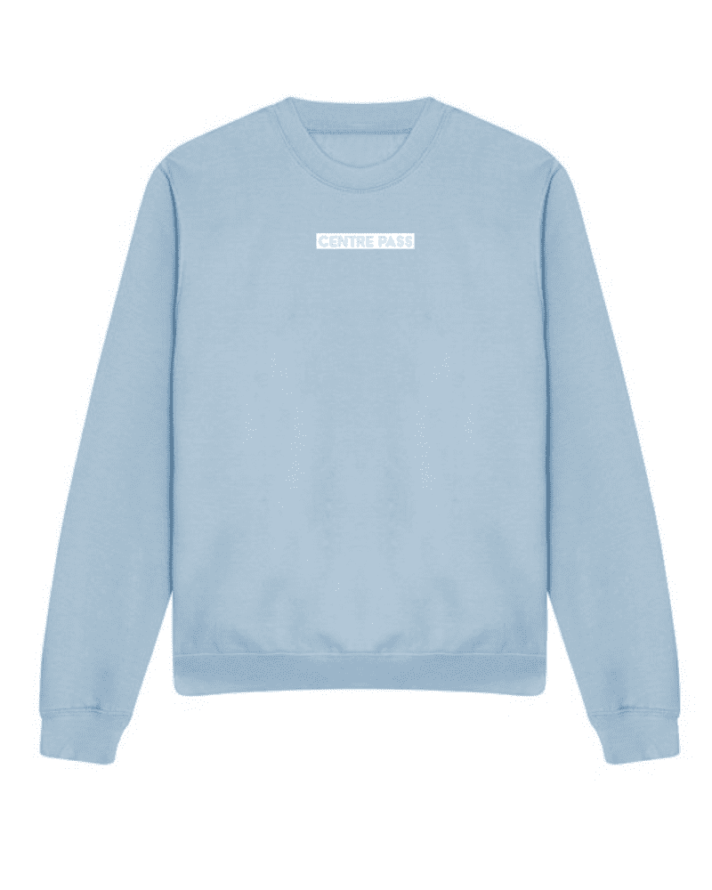 Baby blue crew neck sweatshirt hotsell