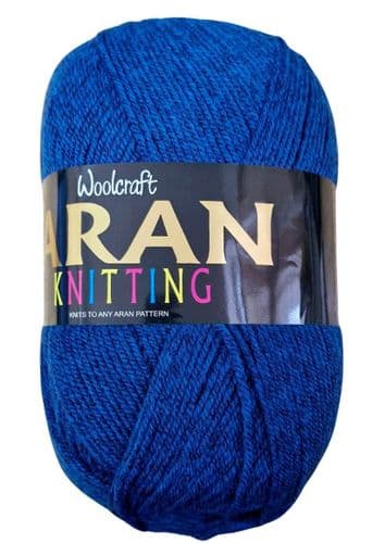 Aran 400gm by Woolcraft 854 Azure