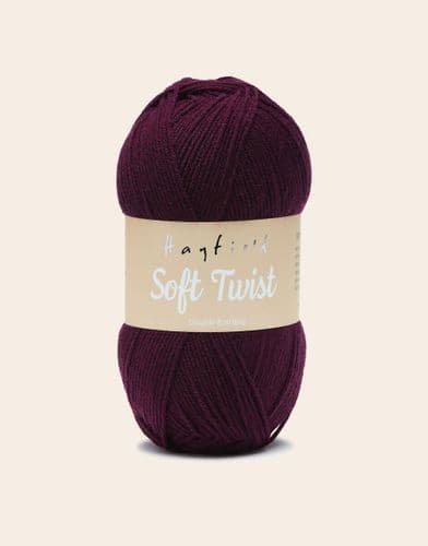 Hayfield Soft Twist DK - 259 Claret