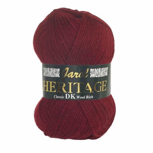Jarol Heritage DK 153 Burgundy 100g