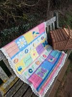Joys of Spring Blanket Knitting Pattern | Family Business Established 1949 | Knitwell Wools