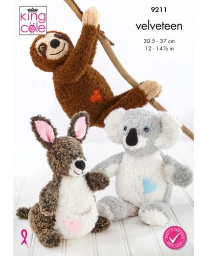 KC9211 Velveteen Furry Friends