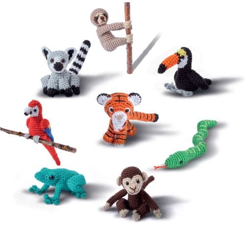 KCJUNGLE1 - A Day in the Jungle Crochet