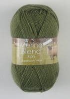 King Cole Merino Blend 4Ply 3124 Vine Leaf 50g