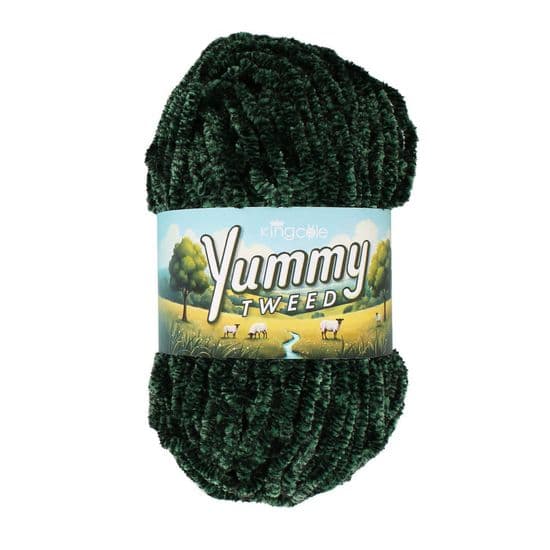 King Cole Yummy Tweed Chunky 100g