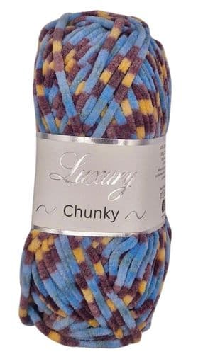 Luxury Chenille Chunky - 013 Amaryliss  (plus pattern)