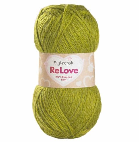 Relove Aran 100g 567 Pea Shoot
