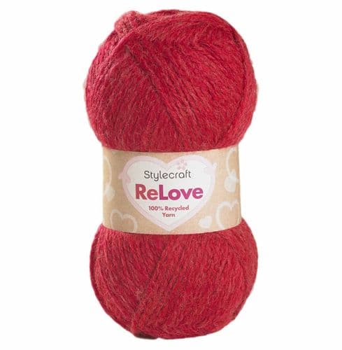 Relove Aran 100g 570 Scarlet