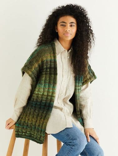 S10288BK Jewelspun Aran Pattern