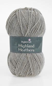 Stylecraft Highland Heathers Aran 750 Grist