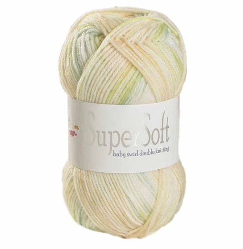 Supersoft Baby Swirl DK 100g 227 Matcha Swirl
