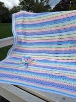 Rainbow Baby Blanket and Mini Octopus Crochet Pattern | Family Business Established 1949 | Knitwell Wools