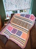 WC3021 Happy Easter Blanket Crochet Pattern | Family Business Established 1949 | Knitwell Wools