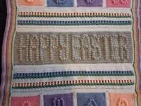 WC3021 Happy Easter Blanket Crochet Pattern | Family Business Established 1949 | Knitwell Wools