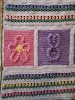 WC3021 Happy Easter Blanket Crochet Pattern | Family Business Established 1949 | Knitwell Wools