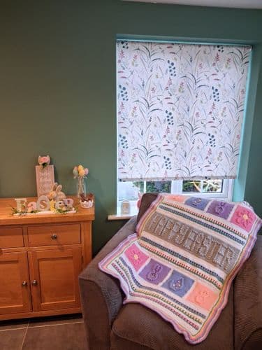 WC3021 Happy Easter Blanket Crochet Pattern