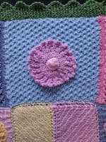 WB3022 Springtime Blooms Blanket Knitting Pattern | Family Business Established 1949 | Knitwell Wools