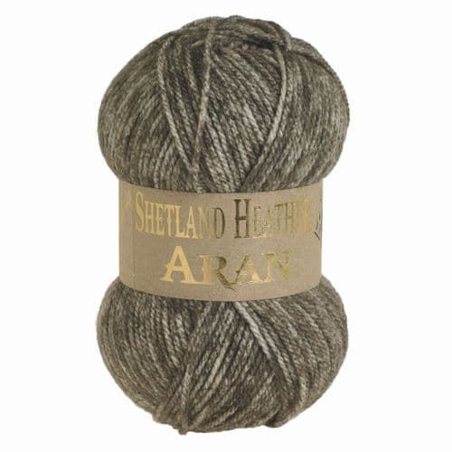 Woolcraft Shetland Heather Aran 008 Venitian 100g