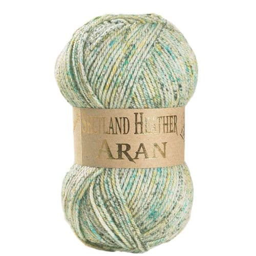 Woolcraft Shetland Heather Aran 026 Crocus 100g