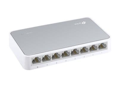 Tplink TL-SF1008D 8-PORT 10/100MBPS Desktop Switch - Switch - 8 X 10/100 - Desktop