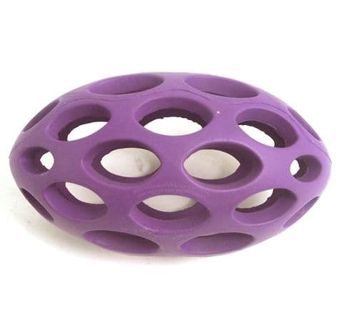 Cyber Lattice Rugby Ball Dog Toy