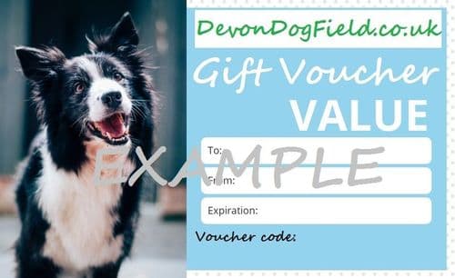 Dog Park Gift Vouchers