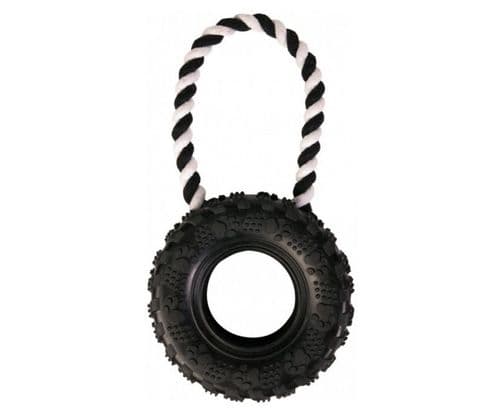 Dog Treads - Rubber Tyre on rope