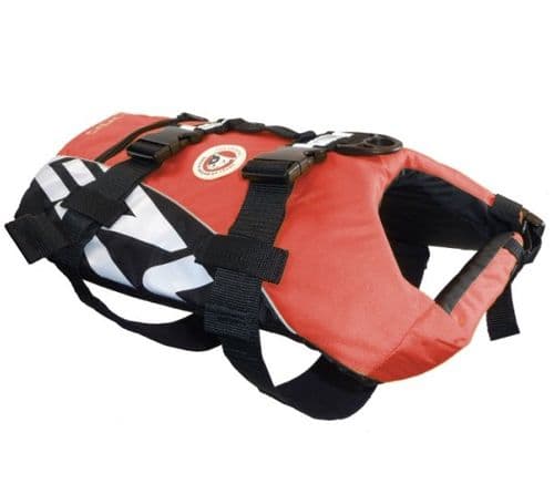 EzyDog Dog Life Jacket - Red SeaDog Flotation Jacket