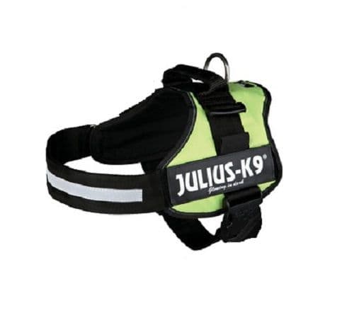 Julius K9 Power Harness Lime Green