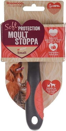 Moult Stoppa Rosewood Pet dog comb