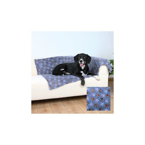 Trixie Laslo Fleece Dog Blanket - Blue