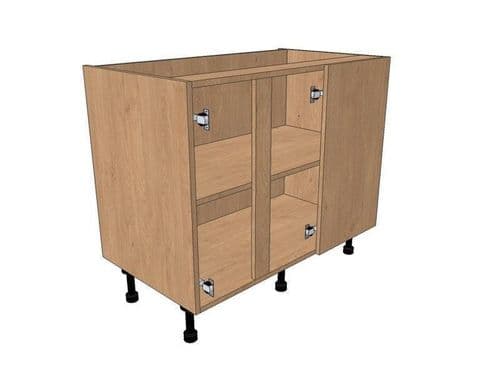 1000mm Highline Corner Base 2 Door 400mm RH Blank