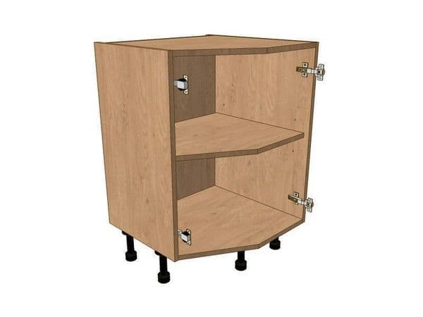 1135mm Highline Extended Angled Base Unit LH 596 Doors