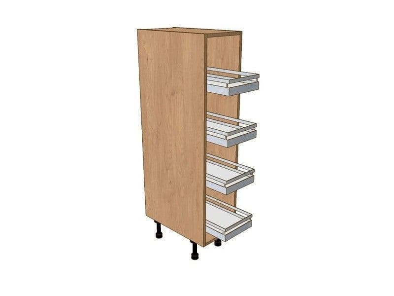 300mm Midi Pull Out Larder Unit With Classic Studio Pull Out