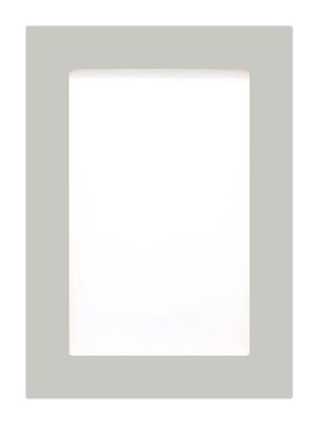 320x397mm, clear glazed Fitzroy Dove Grey Feature Door