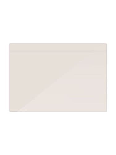 355x997mm (no handle) Remo Gloss Taupe Grey Pan Drawer