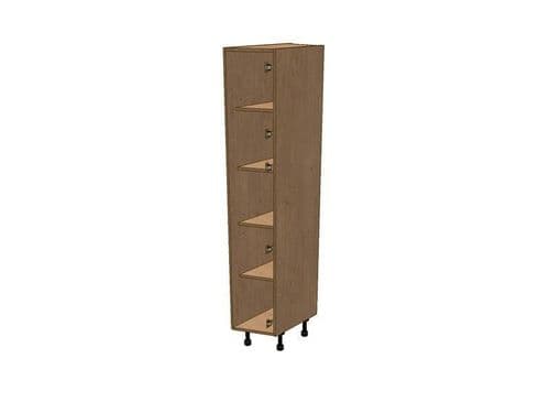 365mm Angled Broom Unit RH 1825mm High 396 Doors