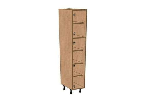 365mm Angled Larder Unit LH 1825mm High 396 Doors