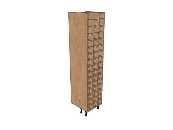 500mm Tall Wine Rack Pigeon Hole 2150mm High