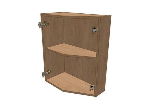 575mm Extended Angled Wall Unit RH 296 Doors 720mm High