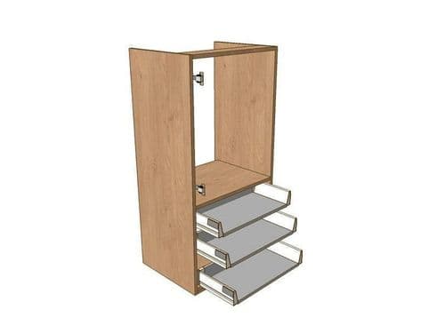 600mm Boiler Dresser Unit 3 Drawer To Suit 720mm Wall Units