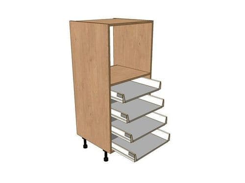 600mm Midi Microwave Housing - 4 Shallow