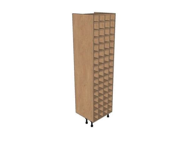 600mm Tall Wine Rack Pigeon Hole 2150mm High